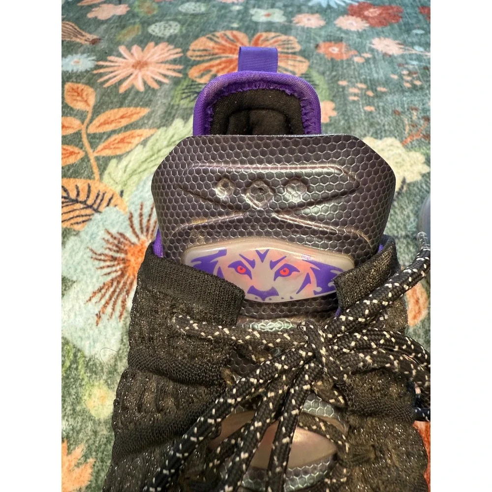 Nike LeBron‎ Mbape 18 Basketball Shoes Black Purple Red CQ9283-001 Womens